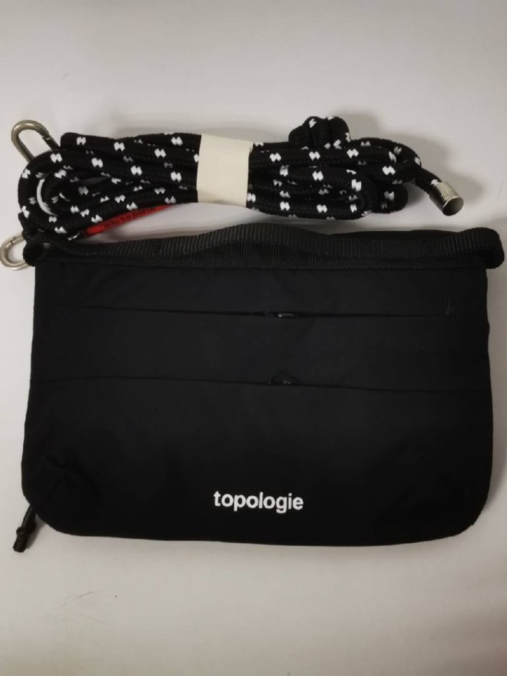 Pre-owned Topologie Casual Shoulder Bag Crossbody Bag Phone Bag Black Unisex